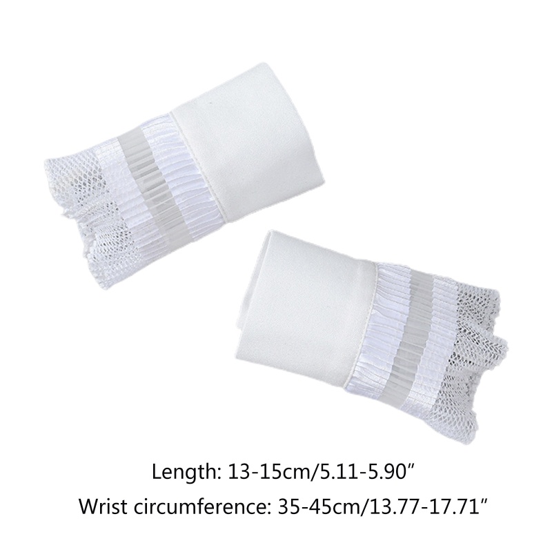 Găng Tay Lưới Rỗng Mỏng Xuyên Thấu Phối Ren Có Thể Tháo Rời Cho Nữ