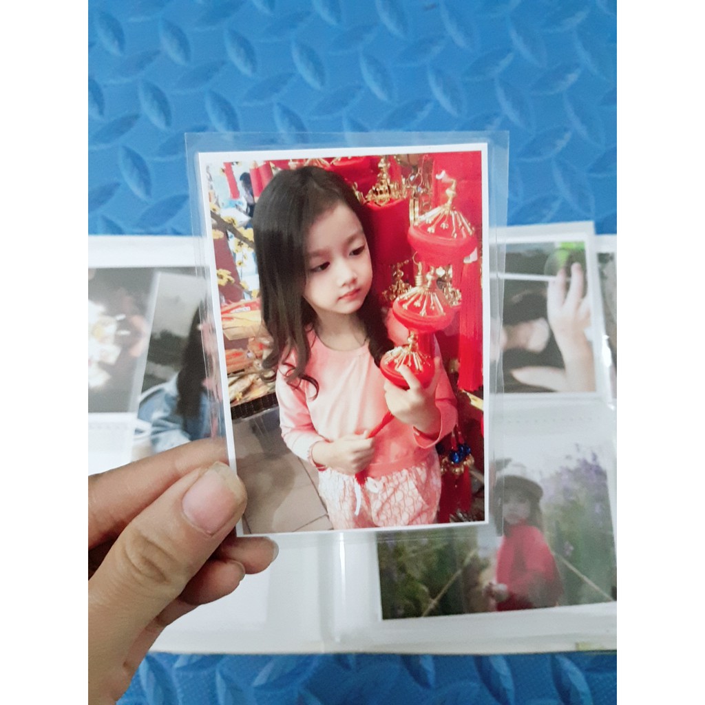 Ảnh ép Plastic kt 9x13cm