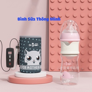 Phụ kiện bình sữa thông minh Dr Green 150ml 240ml 300ml Shop Babe K