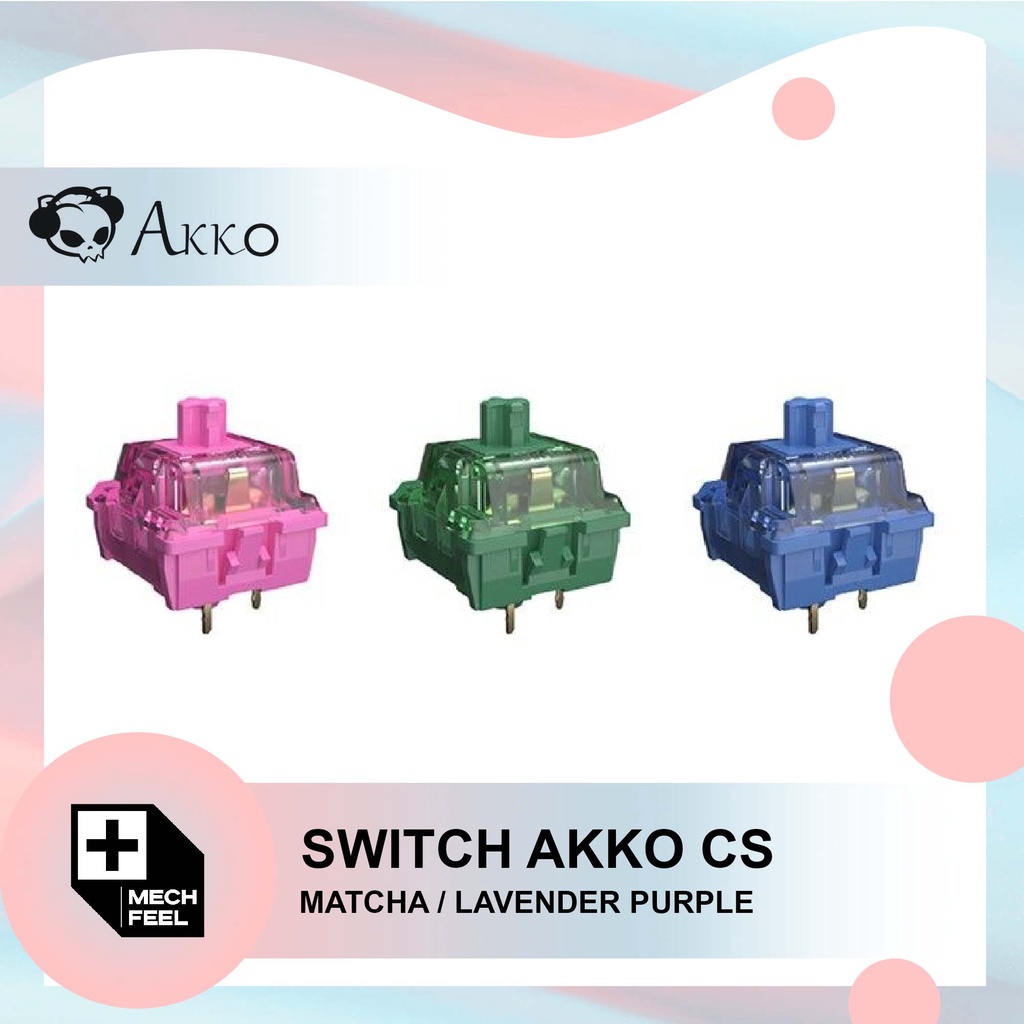 Switch bàn phím cơ AKKO CS switch Matcha