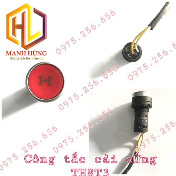 Công Tắc Cài Cứng TH8T3