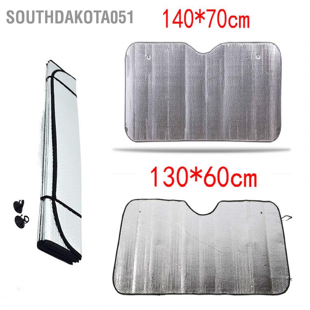Southdakota051 Car Windshield Sunshade Foldable UV Ray Reflector Double Sided Aluminum Foil Interior Accessories for Sun Protection