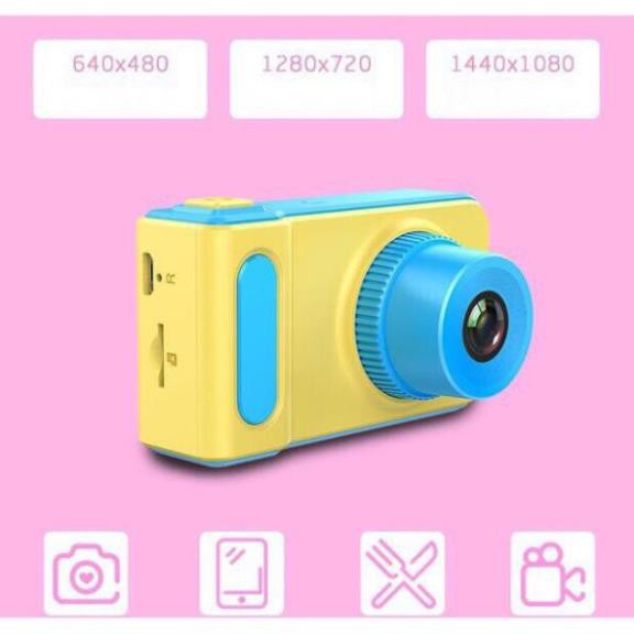 Máy ảnh Mini cho trẻ quay phim chụp ảnh khám phá thế giới (máy kỹ thuật số) | BigBuy360 - bigbuy360.vn