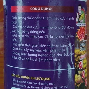 Vua Vọt Đọt U.S.A (500ml), Phân Bón Ra Rễ Cực Mạnh - Phát Đọt Nhanh