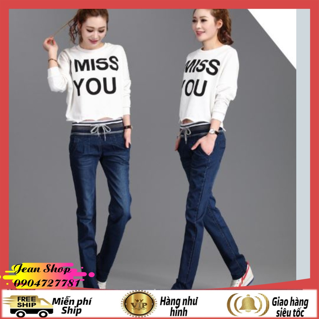 Quần Bò Nữ FREE SHIP Quần jeans nữ giá rẻ hàng quảng châu-Quần bò nữ ống xuông chất đẹp đứng dáng mẫu mới nhất