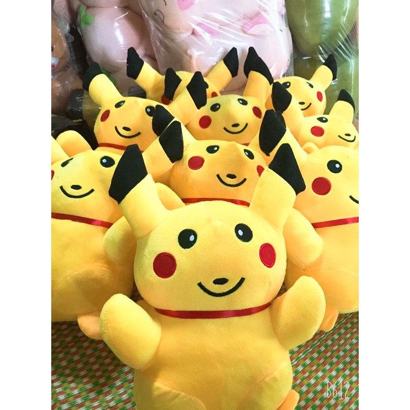 ❤️Sỉ Giá Xưởng❤️ Gấu Bông Pikachu Siêu Êm Mềm Mịn