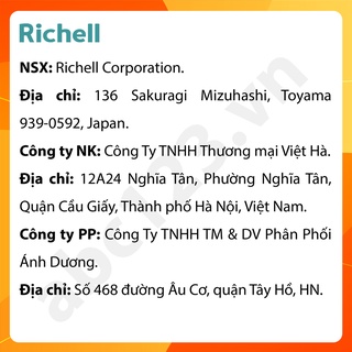 Khay ăn 3 ngăn Richell