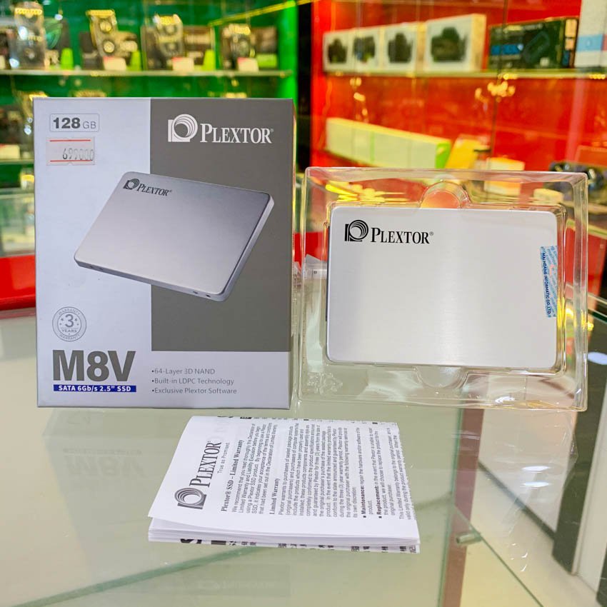 Ổ cứng SSD Plextor PX 128M8VC 128GB 2.5 inch SATA3 (Đọc 560MB/s - Ghi 400MB/s) | BigBuy360 - bigbuy360.vn