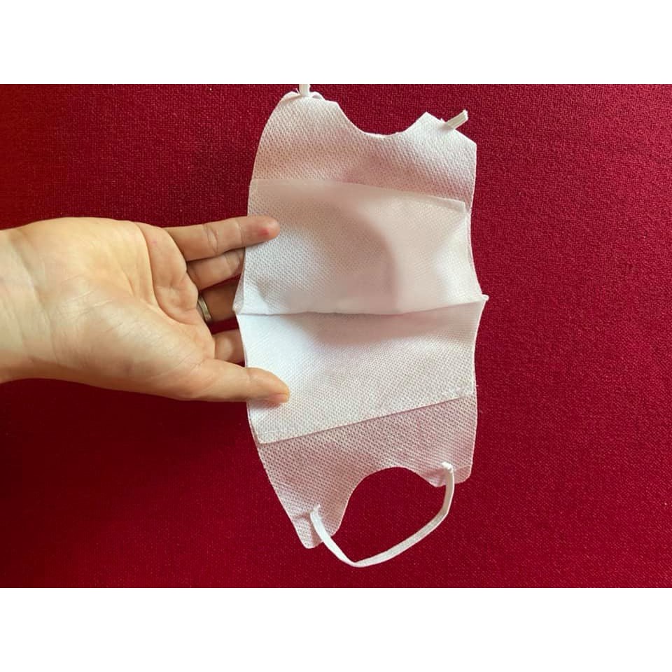 ❌LOẠI 1❌Khẩu trang vải không dệt 3D bằng PP (Polypropylene) xịn nhập khẩu 2 lớp kháng khuẩn chống thấm chống bụi