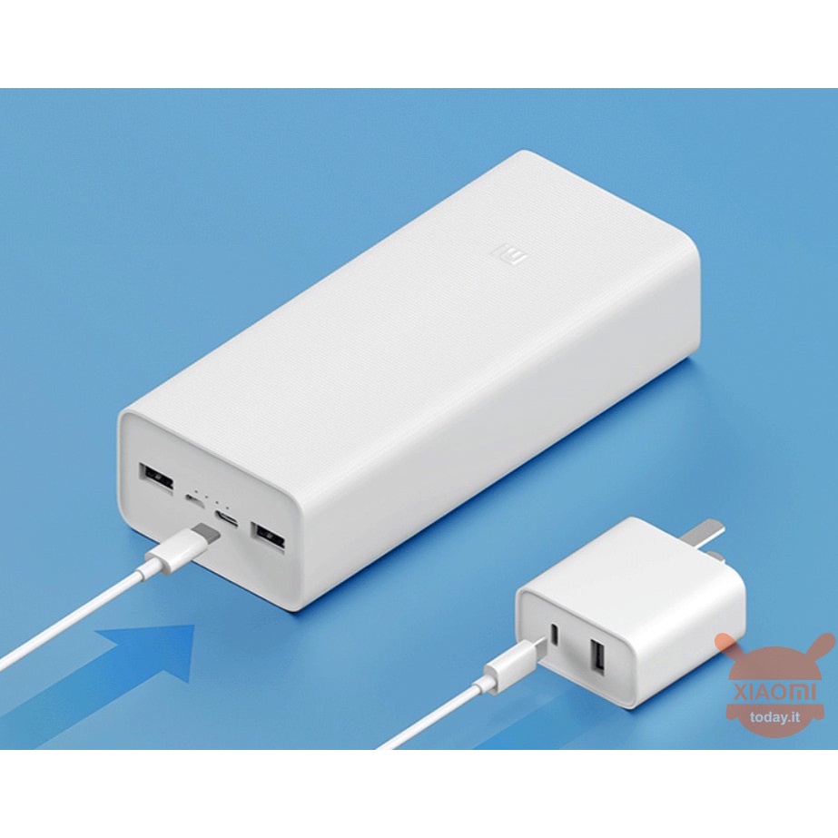 Pin sạc dự phòng 30000mAh Xiaomi,cổng type-c sạc 2 chiều 18w