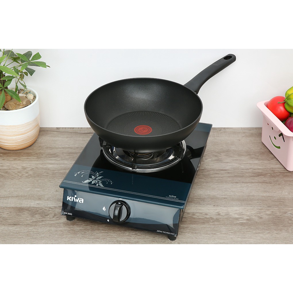 Chảo chiên sâu lòng nhôm 28cm đáy từ chống dính Tefal Ultimate G2681972 - Hàng chính hãng