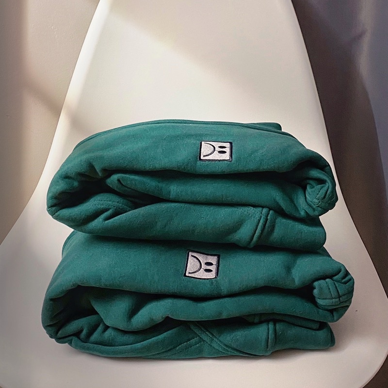 Áo Khoác Nỉ Form Rộng Xanh Rêu ICON SAD ulzzang unisex ( ảnh thật + hàng sẵn ) | BigBuy360 - bigbuy360.vn