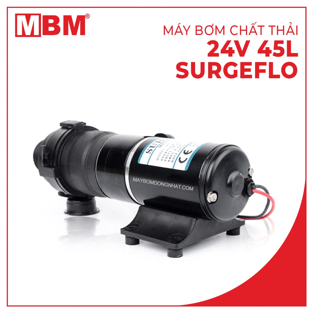 [XẢ HÀNG TỒN KHO][NHẬP MÃ GIẢM NGAY 5%]Máy bơm chất thải 24V 144W 45L SURGEFLO - hỗ trợ kỹ thuật trọn đời | BigBuy360 - bigbuy360.vn