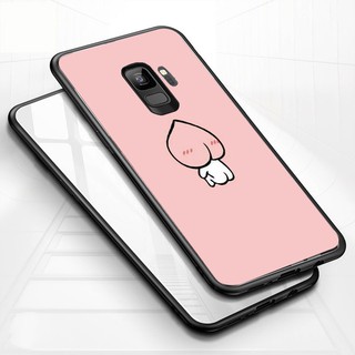 Ốp lưng kính Samsung Note 9-note9 plus-note10-note 10plus -S9,S10 in hình dễ thương(shop nhận in hình theo yêu cầu)