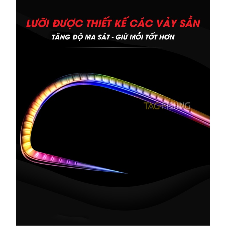 Lưỡi Câu GUF Kim Long FCA