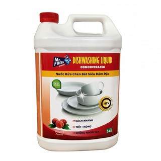 Nước Rửa Chén Mr. Fresh 5L (2 Hương)