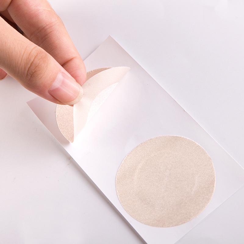 Miếng Dán Ngực Mềm Trong Suốt Bằng Vải Satin Không Dệt Dùng Một Lần Cho Nữ