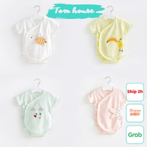 Bodysuit Họa Tiết 3D Đáng Yêu Cho Bé Hàng Quảng Châu Cao Cấp 𝟎𝟑𝐁𝐃𝐒
