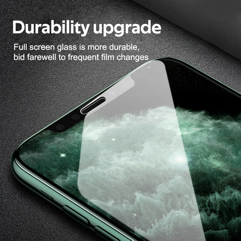 Kính cường lực TBTIC chống ánh sáng xanh thích hợp cho iPhone 14 13 12 11 Pro Max Mini SE 2020 X Xs Max Xr