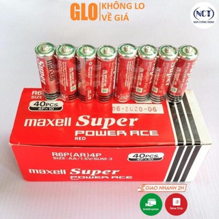 Pin tiểu AAA/AA Maxell 2 viên chính hãng loại 1 (pin tiểu nhỏ) GloMart