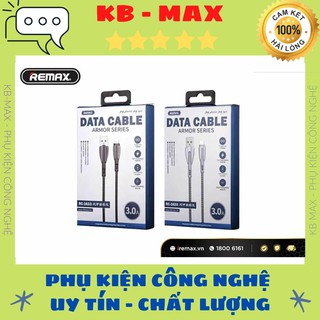 Cáp Sạc 3A REMAX RC-162💟Cáp Sạc REMAX, Siêu Bền, Hàng Chính Hãng.