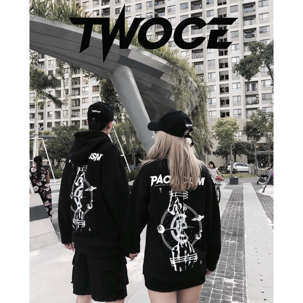 Nhập WAPCK111 giảm 25k đơn từ 200k - Áo Hoodie PACIF TWOCE Unisex | BigBuy360 - bigbuy360.vn