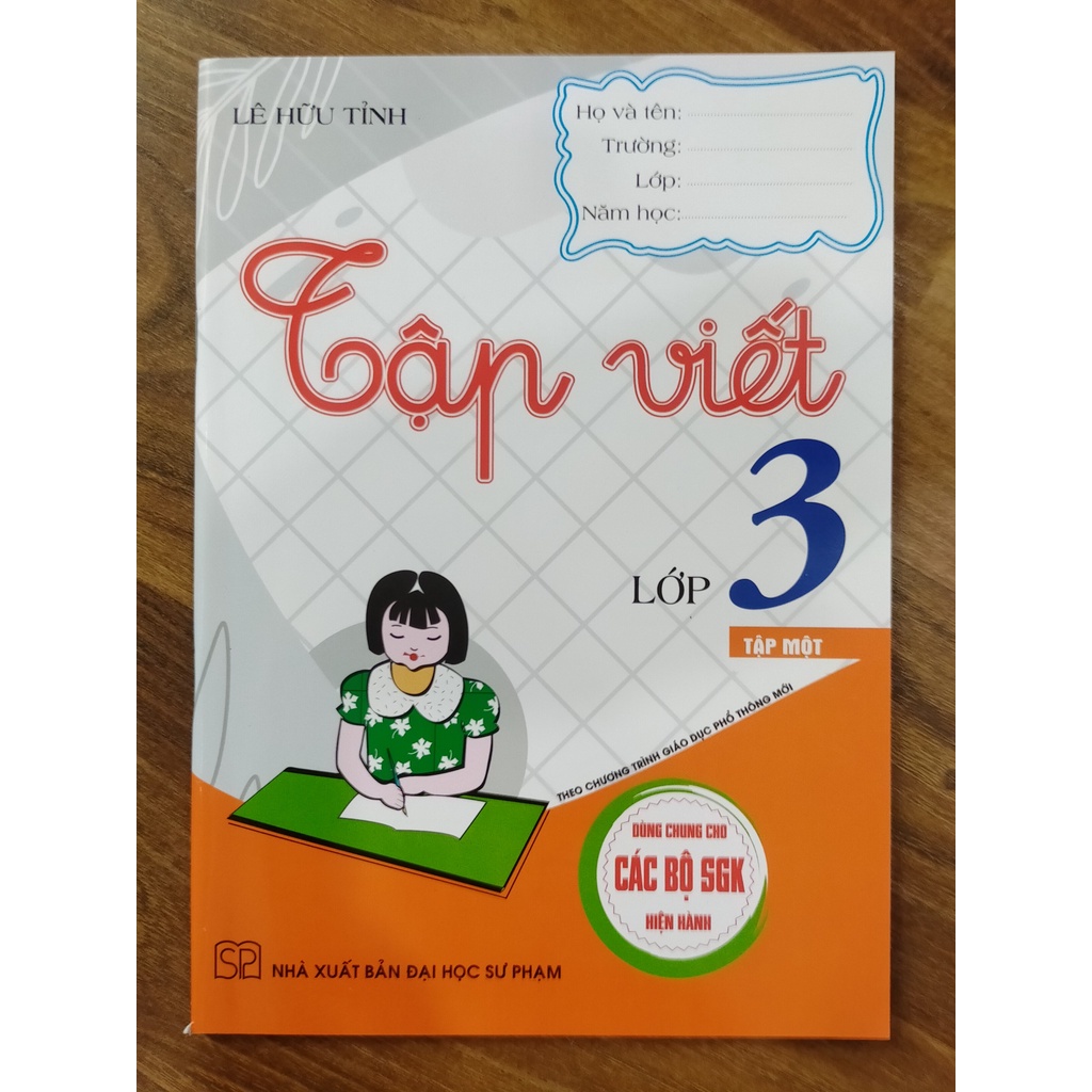 Sách - Tập Viết Lớp 3 - Tập 1 (Dùng Chung Cho Các Bộ SGK Hiện Hành)