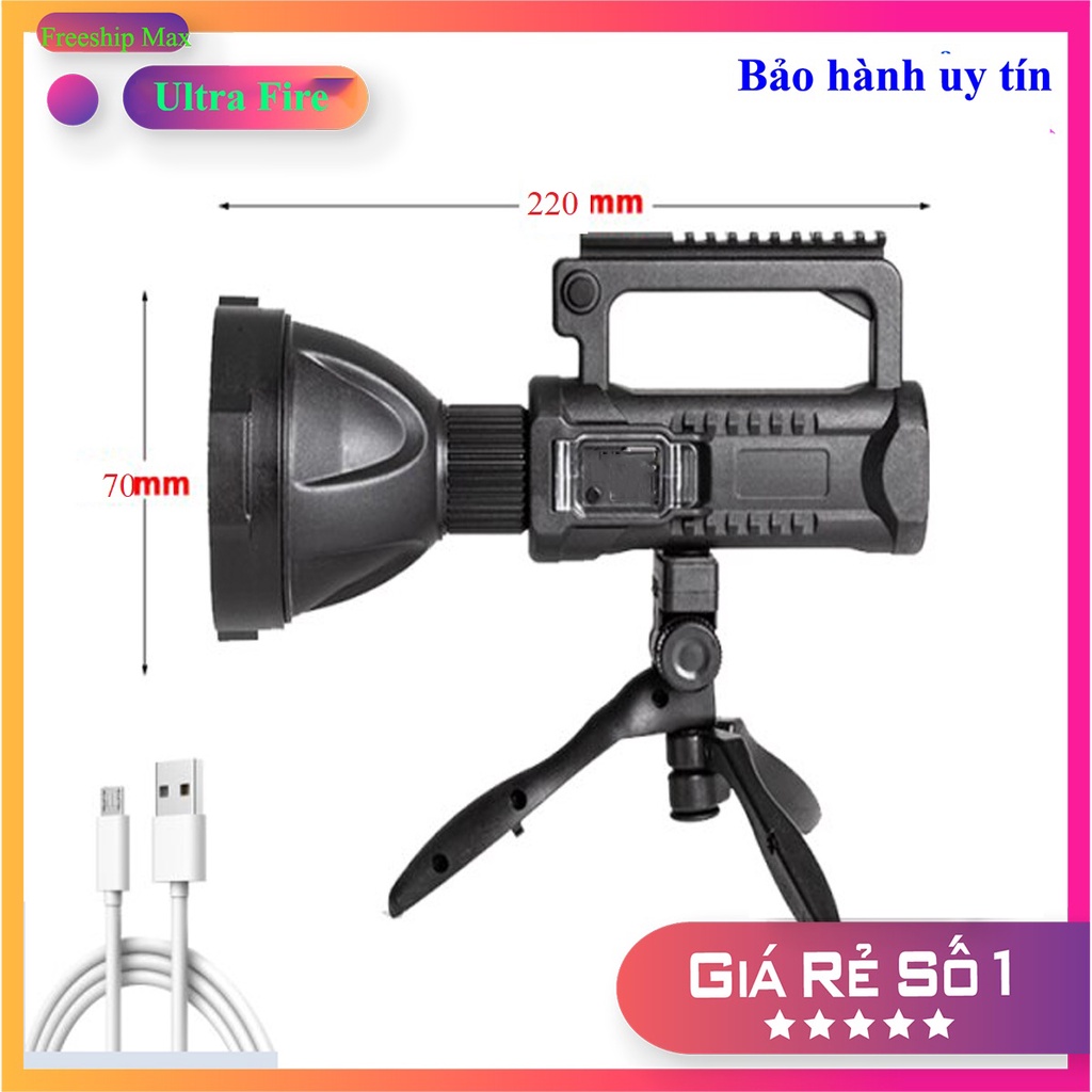 Đèn pin xách tay công trường L832 ⭐ LED Cree siêu sáng ⭐ Bảo hành uy tín | BigBuy360 - bigbuy360.vn