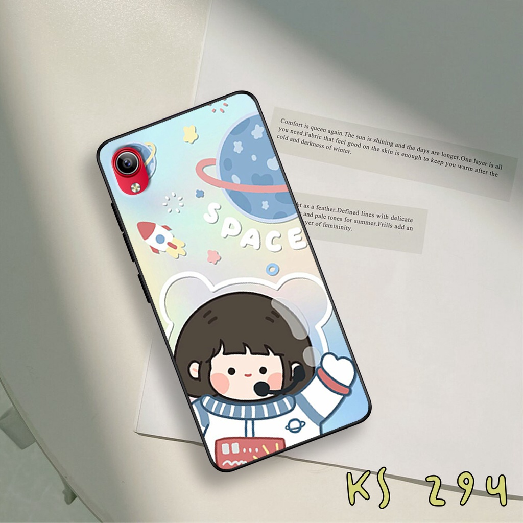 Ốp lưng Vivo Y91c - Vivo Y93 - Ốp in hình Ngân hà &amp; RoroJump siêu đẹp