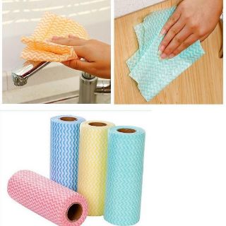 Cuộn khăn lau đa năng 50 chiếc