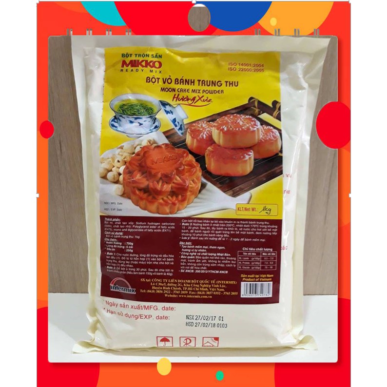 [Mã 156FMCGSALE hoàn 8% đơn 500K] [FREESHIP] Bột bánh trung thu nướng mikko-1kg | BigBuy360 - bigbuy360.vn