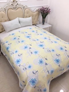 CHĂN HÈ COTTON HAPPINESS - cotton lụa cao cấp