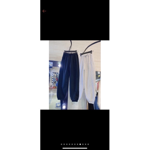 Quần jogger thun ông bo