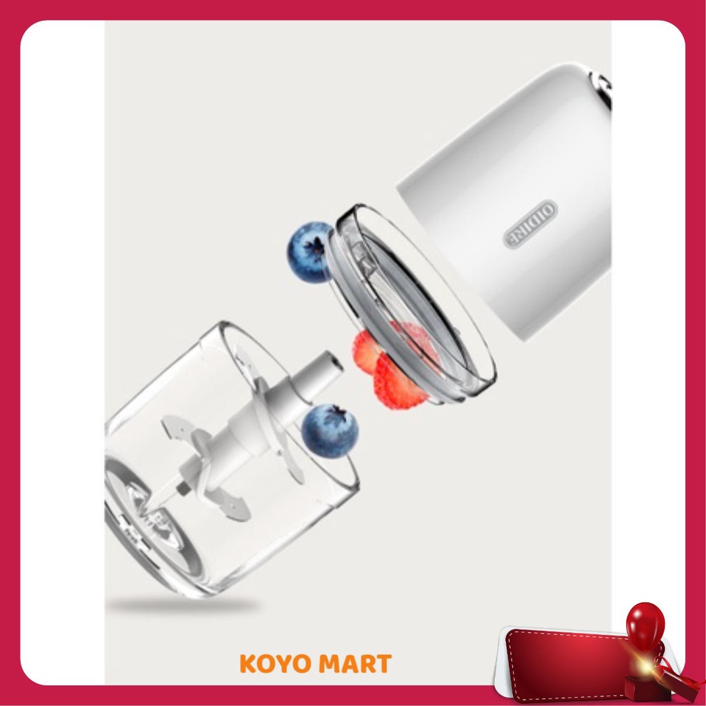 Máy xay thịt Yoice Y-QSJ1, 0.6 lít, xay cháo, rau, củ, quả, thức ăn cho bé, độ bền cao