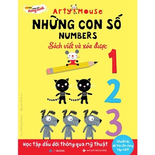 Sách - arty mouse – những con số - tác giả: mandy stanley
