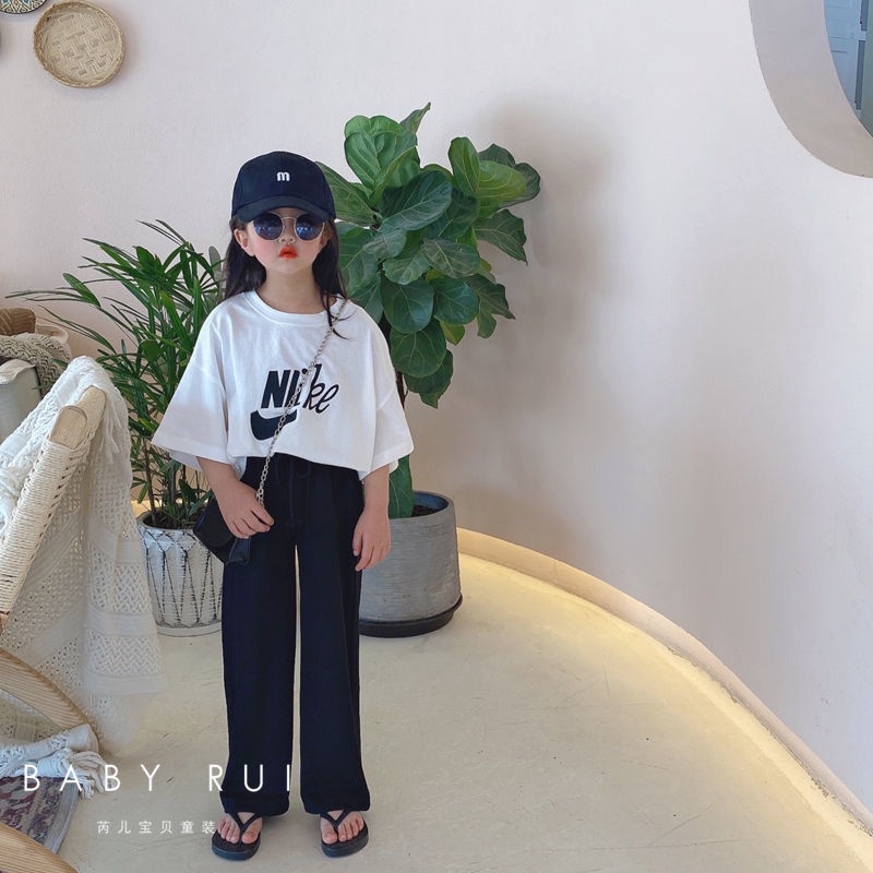 Áo Thun Cotton Tay Ngắn Phong Cách Hàn Quốc