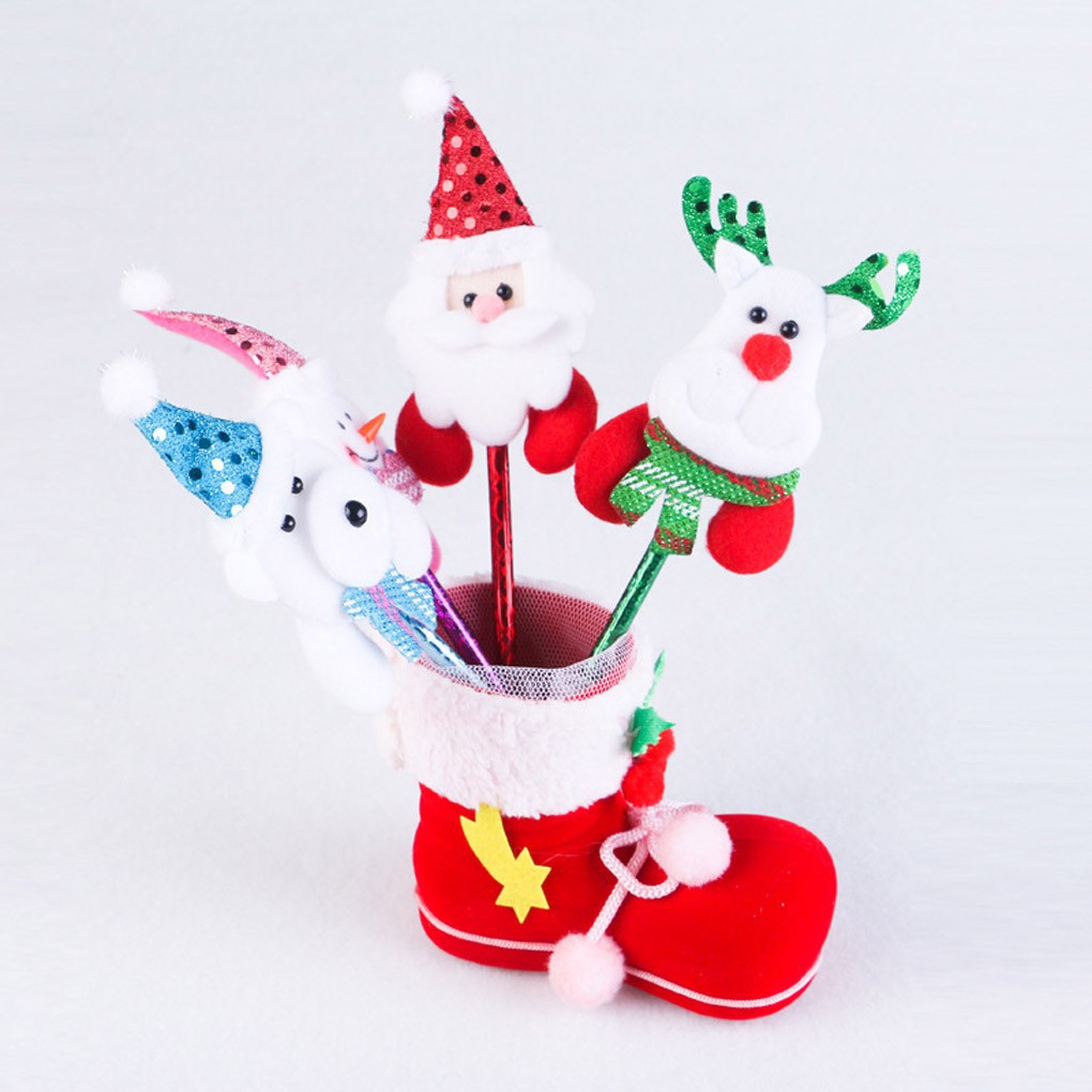 Giầy Ống Ông Già Noel + Kẹo, Quà Tặng Trẻ Em, Đồ Trang Trí Noel