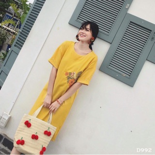 Sale sale sale váy suông thêu