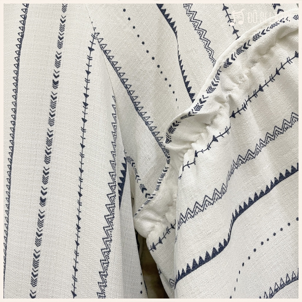 Combo Áo Kiểu + Quần Culottes | Secondhand | Đô Si La Mi | A88 |