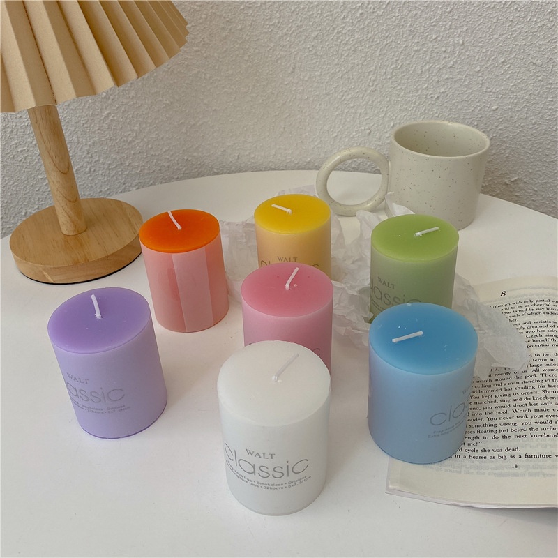 Nến Thơm Tinh Dầu Thơm Phòng, Candles Mùi Hoa Nhài Cherry Hoa Hồng Không Tạo Khói