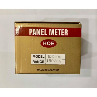 Đồng hồ đo Ampe 150/5A 96x96