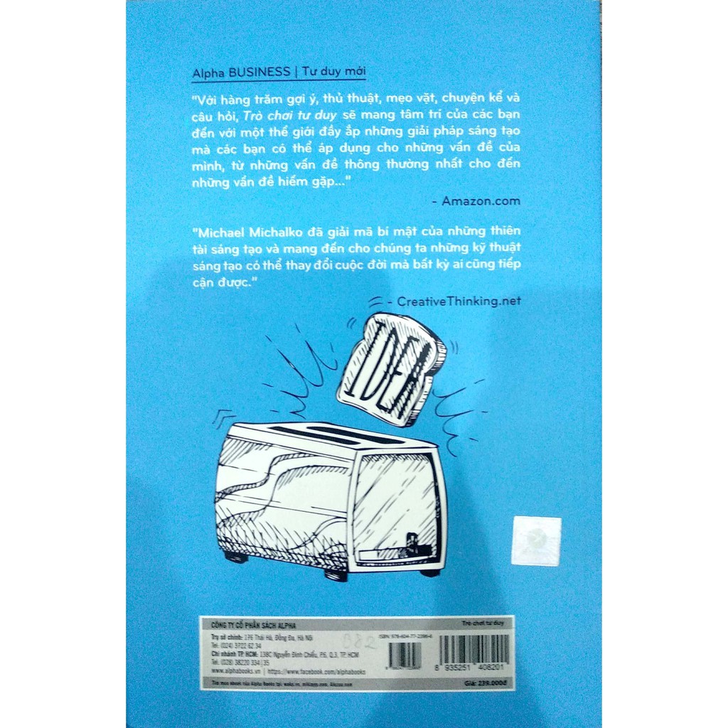 Sách - Trò chơi tư duy [AlphaBooks]