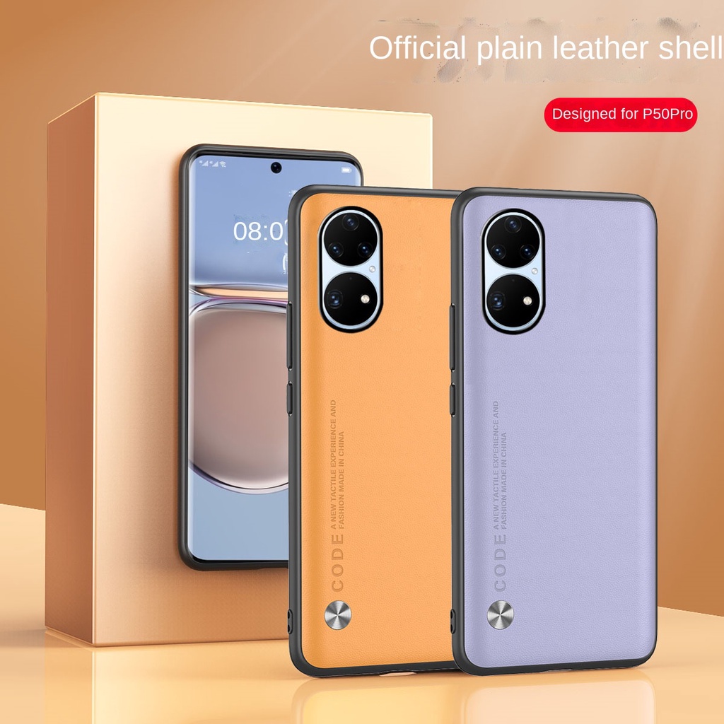 Ốp Điện Thoại Cạnh Mềm Chống Sốc Màu Trơn Cho Huawei P50 Pro P40 Pro P30 Pro P20 Pro