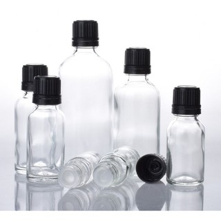 [50ml/100ml] Chai lọ đựng tinh dầu nắp đen nhỏ giọt - chai lọ chiết tinh dầu