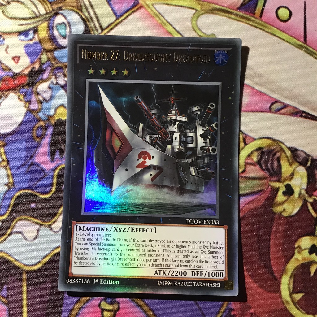 [EN][Thẻ Bài Yugioh Chính Hãng] Number 27: Dreadnought Dreadnoid