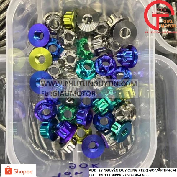 OCKIENG - TÁN 8LY TITAN GR5 CHO XE MÁY