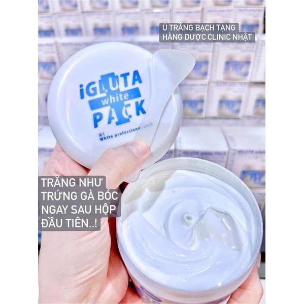 Mặt Nạ Ủ trắng da IGLUTA WHITE PACK ESTHE LABO Nhật Bản