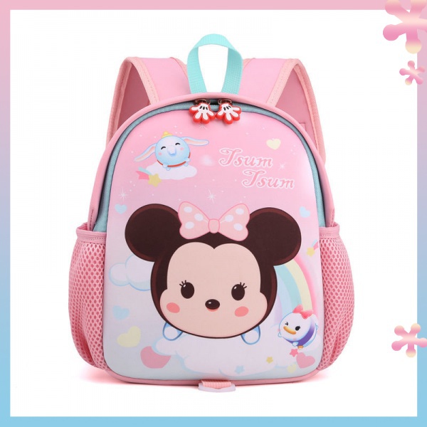 Ba Lô Đi Học Siêu Nhẹ Chống Thấm Nước Hình Mickey Disney Thời Trang Dành Cho Trẻ Em