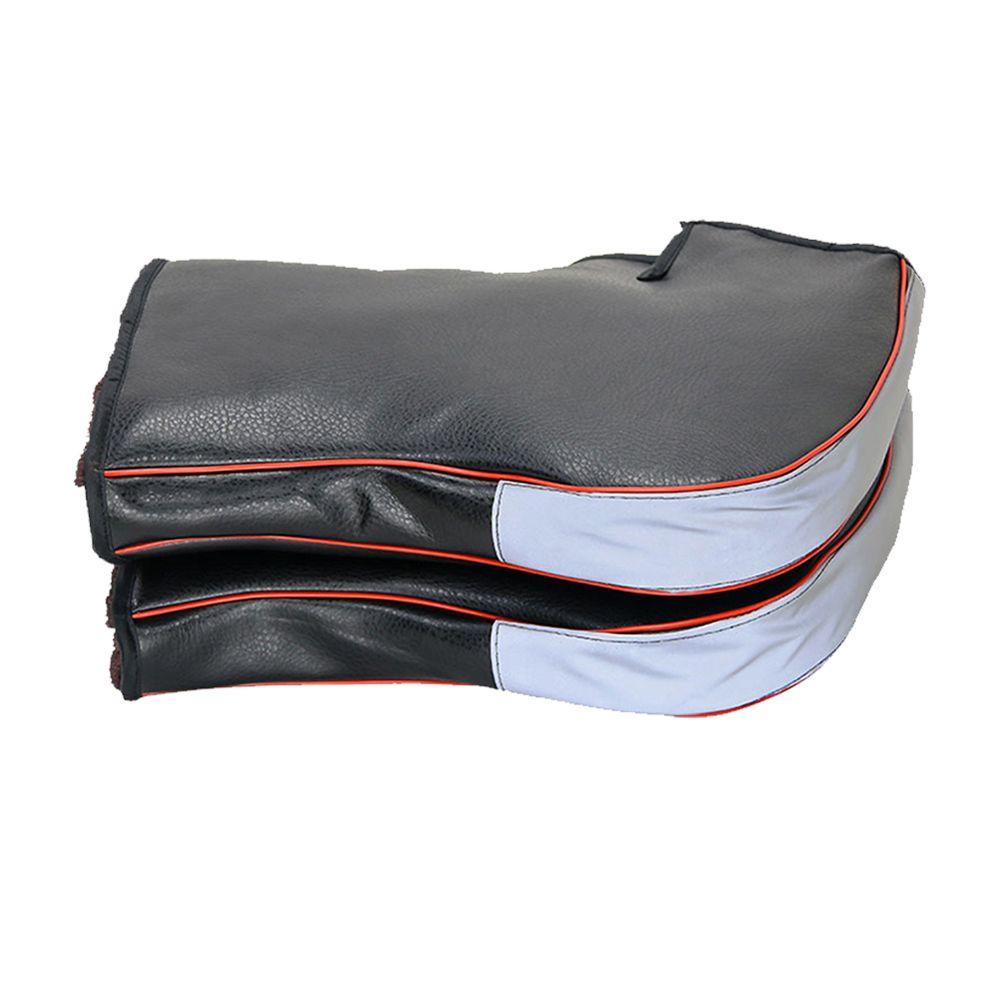 1 Đôi Găng Tay Da PU Dày Chắn Gió Giữ Ấm Khi Lái Xe Mô Tô NICKOLAS