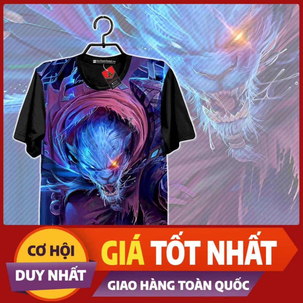 ☘️ Áo liên minh huyền thoại Rengar Thợ Săn Bóng Đêm (3D Đen) Áo đấu Game Tốc Chiến LMHT LoL ☘️ (Shop AoThunGameVn) new